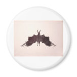 The Rorschach Test Ink Blots Plate 5 Bat Moth magnets
