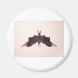 The Rorschach Test Ink Blots Plate 5 Bat Moth Fridge Magnet