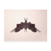 The Rorschach Test Ink Blots Plate 5 Bat Moth