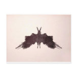 The Rorschach Test Ink Blots Plate 5 Bat Moth postcards