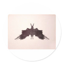 The Rorschach Test Ink Blots Plate 5 Bat Moth