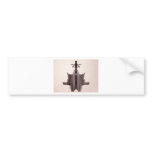The Rorschach Test Ink Blots Plate 6 Hide Skin Rug bumper stickers