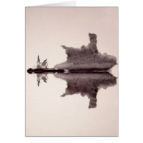 The Rorschach Test Ink Blots Plate 6 Hide Skin Rug