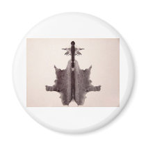 The Rorschach Test Ink Blots Plate 6 Hide Skin Rug