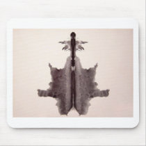 The Rorschach Test Ink Blots Plate 6 Hide Skin Rug