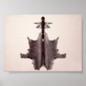 The Rorschach Test Ink Blots Plate 6 posters