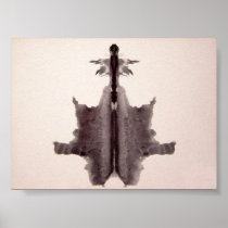 The Rorschach Test Ink Blots Plate 6