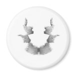The Rorschach Test Ink Blots Plate 7 Heads Faces magnets