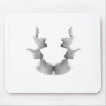 The Rorschach Test Ink Blots Plate 7 Heads Faces mousepads