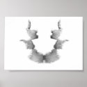 The Rorschach Test Ink Blots Plate 7 posters