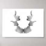 The Rorschach Test Ink Blots Plate 7 posters