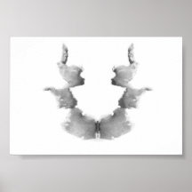 The Rorschach Test Ink Blots Plate 7 Posters