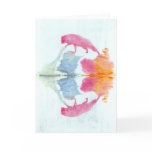 The Rorschach Test Ink Blots Plate 8 Animal cards