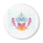 The Rorschach Test Ink Blots Plate 8 Animal magnets