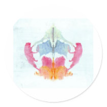 The Rorschach Test Ink Blots Plate 8 Animal