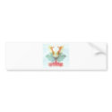 The Rorschach Test Ink Blots Plate 9 Human bumper stickers