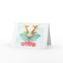 The Rorschach Test Ink Blots Plate 9 Human