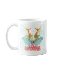 The Rorschach Test Ink Blots Plate 9 Human Mugs