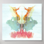 The Rorschach Test Ink Blots Plate 9 posters