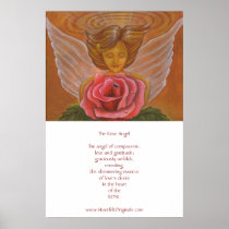 The Rose Angel Print