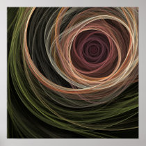 The Rose - Digital Abstract Art print