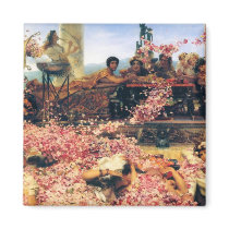 The Roses of Heliogabalus by Lawrence  Alma-Tadema Fridge Magnets