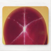The 'Rosser Reeves' Star Ruby Mouse Pad