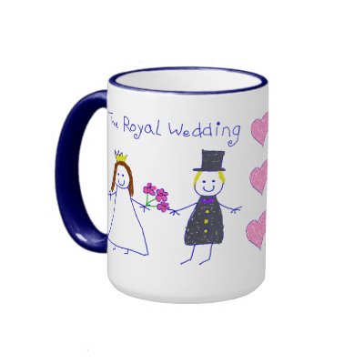 The Royal Wedding Cute fun mug to comemorate the historic event