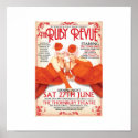 The Ruby Revue Melbourne June posters