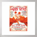 The Ruby Revue Melbourne June posters