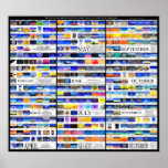THE SACRED GEOMETRY PERPETUAL CALENDAR POSTER posters