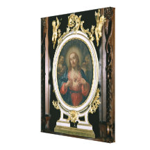 The Sacred Heart of Christ, from the Boarding Scho Stretched Canvas Print