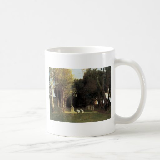 The Sacred Wood, 1882, Arnold Bocklin Mugs
