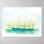 The Sail Of American Glory Print