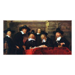 The Sampling Officials. By Rembrandt Van Rijn photo cards