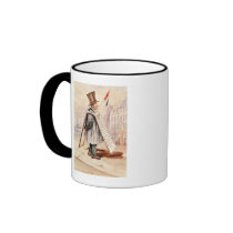 The Sandwich Board Man, Boulevard du Temple, 1839 Coffee Mug