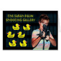 The Sarah Palin Shooting Gallery cards