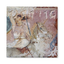 The Sarcophagus of the Amazons Fridge Magnet