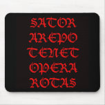 The Sator Square (Lucida blackletter) mousepads