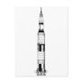 The Saturn V Rocket Postcards