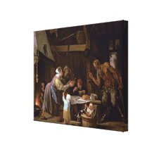 The Satyrs and the Family Gallery Wrap Canvas