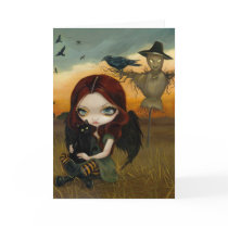"The Scarecrow" Greeting Card