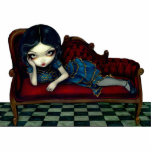 The Scarlet Sofa gothic victorian Photo Sculpture photo sculptures