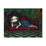 "The Scarlet Sofa" Postcard