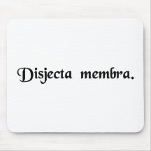 The scattered fragments. mousepad
