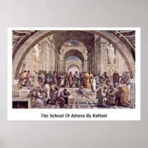 The School Of Athens By Raffael Posters