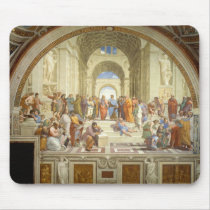 The School of Athens Fresco by Raffaello Sanzio Mousepad