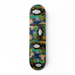 The Scientist And The Space invaders Skateboard