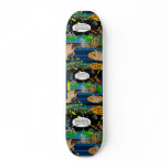 The Scientist And The Spaceinvaders Skateboard 1