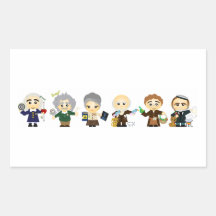 The Scientists Rectangular Sticker
